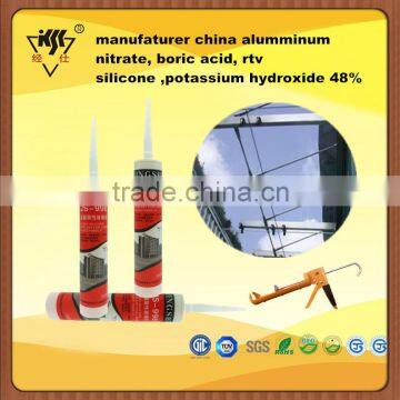 manufaturer china alumminum nitrate, boric acid, rtv silicone ,potassium hydroxide 48%.