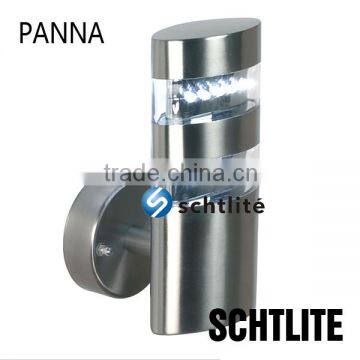 PANNA 2W IP54 stainless steel LED wall light