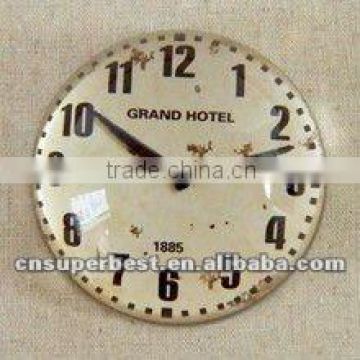 Acrylic crystal clock paper weight like