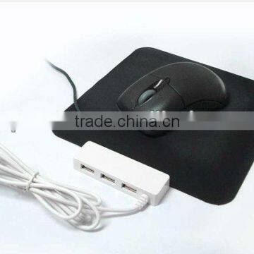 Usb Hub Mouse Pad and Wireless Mouse Gift Set photo-2