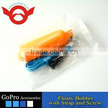 Floaty Bobber With Strap and Screw for Gopro Hero 3+/3/2/1, Yellow & Orange photo-3