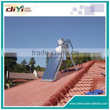 Feed water automatically swimming pool solar water heater