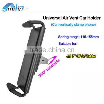 Exported transaction alibaba gold new arrival universal car air vent phone mount gps holder for tablet pc