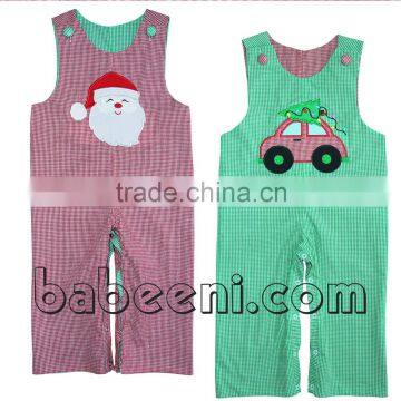Lovely Christmas Reversible Applique Boy Longall photo-2