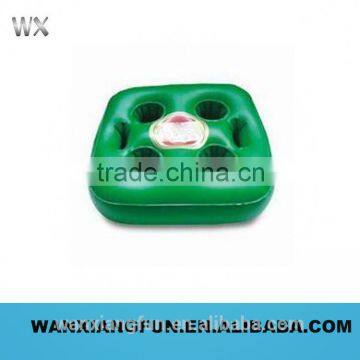 Inflatable beer cooler