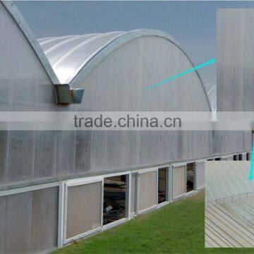 Long lifespan light roof sheet Plastic cover Greenhouse roof