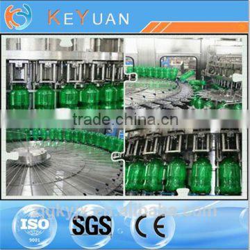 Automatic 3-in-1 orange juice/carbonated drinks filling machine/equipment/machinery