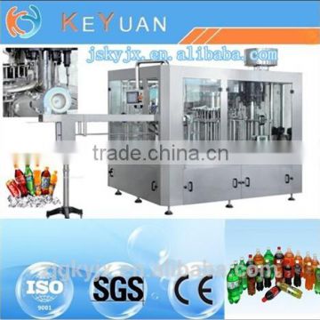 24-24-8 Automatic Carbonated Soft Drink Washing Filling Capping Machine(3-in-1)