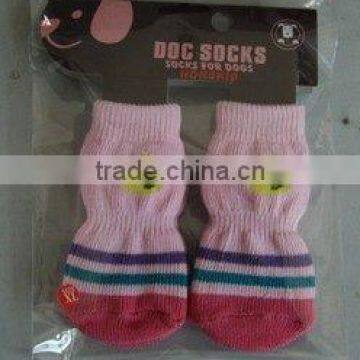 cotton dog socks