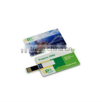 New Design Colorful Business Credit Card USB Flash Drive for Promotion