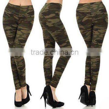 New Arrival Woman Army Leggings Sports Camouflage Pants Wholesale photo-4