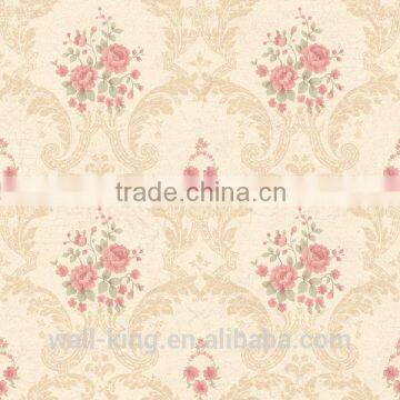 beautiful flower wall paper for home
