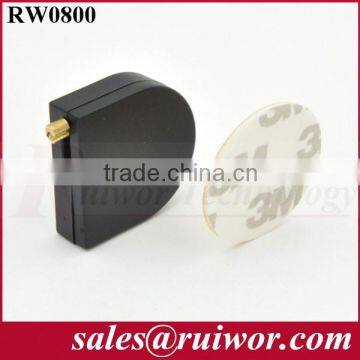 D-shaped Retractable security retractor used in Wal-Mart Electronic products display