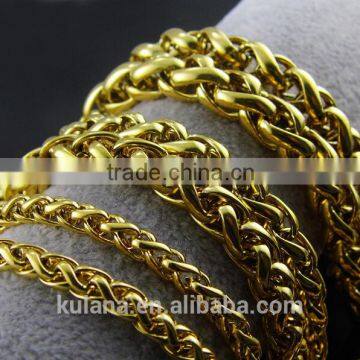 5-10mm Round Chain Gold Necklace Designs in 3 grams 91807