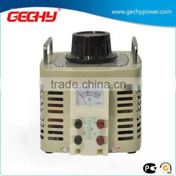 TDGC2-3KVA single phase dry type self-cooled adjustable contact type voltage regulator