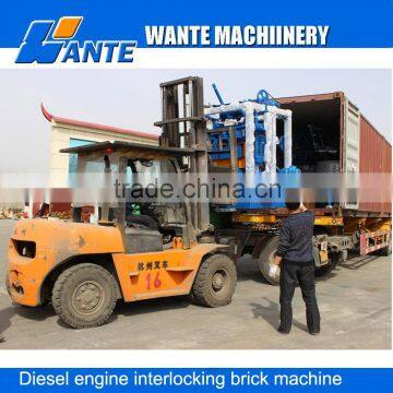 2016China Linyi Wante Machinery QT4-24 Semi-automatic Hollow Brick Making Machine Factory Price Supplier's Choice photo-6