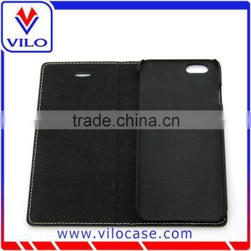 High Quality Customize LOGO Leather Flip Case for Iphone 6s photo-6