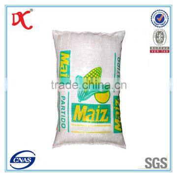recycled agriculture product yellow corn/rice/seeds pp woven bag