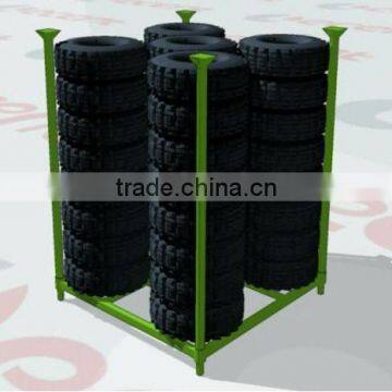 Warehouse Storage Equipment Foldable Tire Rack photo-2