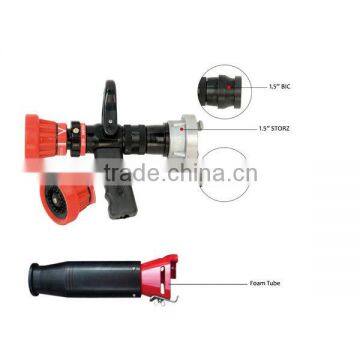 Pistol Grip Adjust Flow Fire fighting Jet / Spray Nozzle