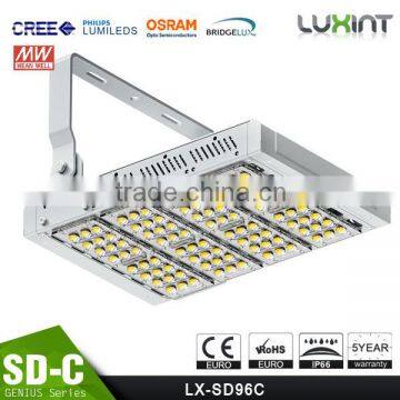 Meanwell Driver Different Beam Angle Modular Design Adjustable Bracket CE Rohs 100-140lm/W 120W LED Tunnel Light
