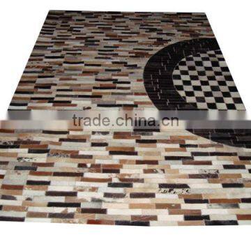 Hair-On Cowhide Leather Carpet PL-326