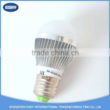 Most popular design cheap led bulb plastic ball steep light