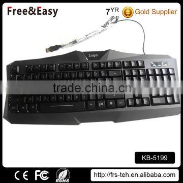 Shenzhen Waterpoof USB Brands Gaming Keyboard for Computer photo-3