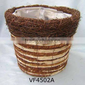 Rattan Nursery Tree Pot