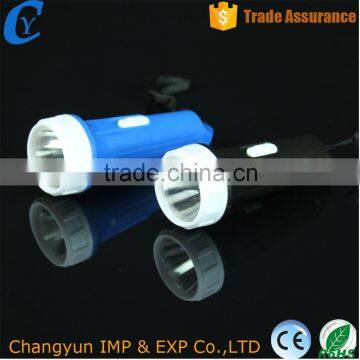Plastic LED Flashlight Electronic  Torch
