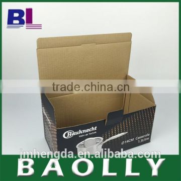 White Corrugated Paper Packaging Box Moving For Kitchenware