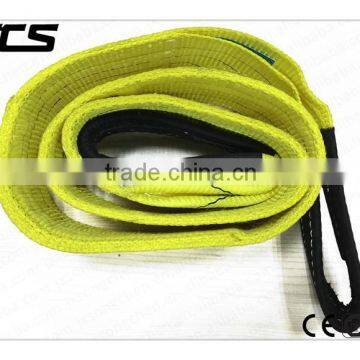 Eye to eye soft flat polyester lifting slings