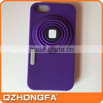 Wholesale price camera shape silicone mobile phone case