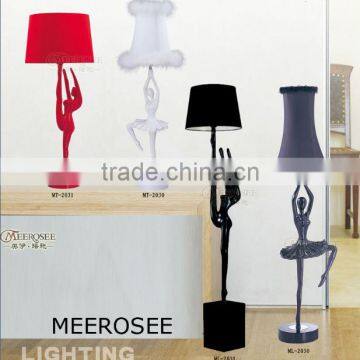 E27 Resin Stand Lady Lamp Decorative Floor Light for Pub MD2030