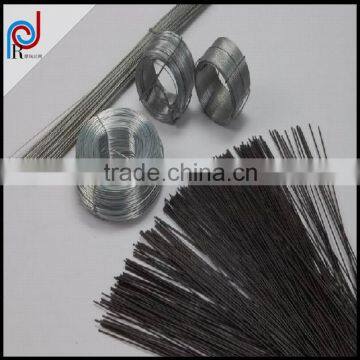 16 gauge straight cutting gi binding tie black wire