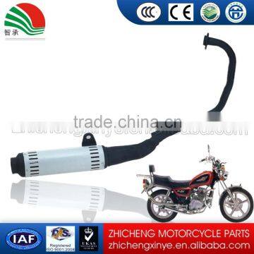 Flexible Exhaust Pipe Muffler Motorcycle Factories Spare Parts China GSR-125CC