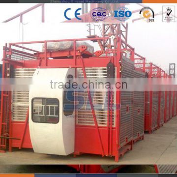 Zhengzhou Sincola SC200/200 Double Cages 2ton Electric Chain Hoist, Construction Hoists For sale