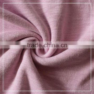 100% Cotton Screen Curtain Slub Yarn Fabric