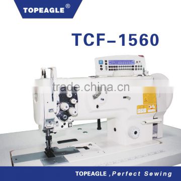 TOPEAGLE TCF-1560 2-needle Flat Bed Lockstitch Sewing Machine