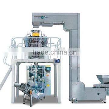 Automatic Granule Packaging Machie + Muti-head Weigher + Z Type Feeding Machine