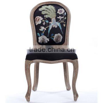 Hot Sell Retro Solid Wood American Dining Chair Y289