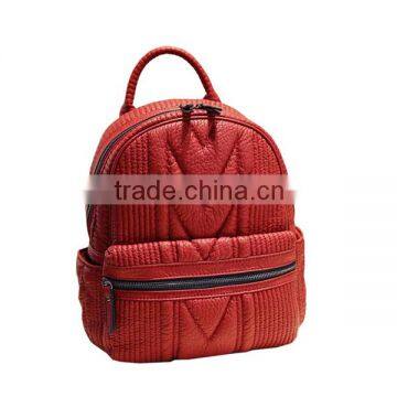 CC45-130 Korean fashion high school backpack designer lady PU backpack bag