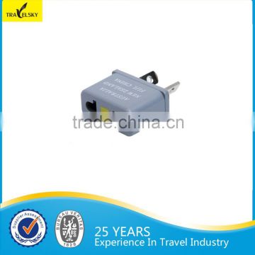 13605 Australia fashion mini travel 2 flat pins adapter plug and socket