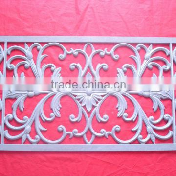 Cast aluminum fence accessories