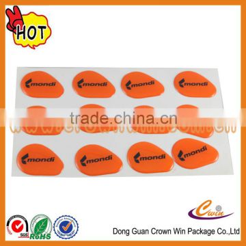 Dong Guan Custom Epoxy Dome Clear Sticker