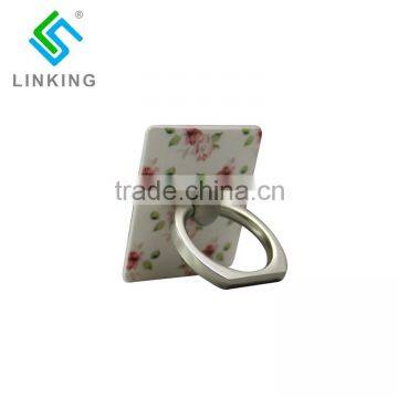 Metal Ring Phone Holder For Smart Phones Pads Easy Operate