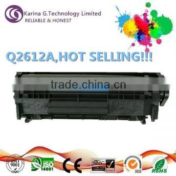 Q2612A black toner cartridge for HP LaserJet 1010 1012