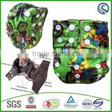 happy flute wholesale reusable cloth diaper absorbent washable diaper manufacturer factory