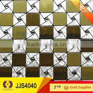 Decoration tile ceramic mosaic tile price mosaic pattern (JJS4040)