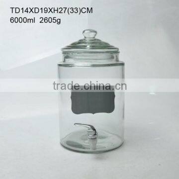 Water Glass Dispenser with Tap